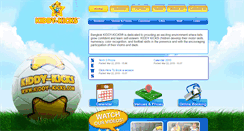 Desktop Screenshot of kiddy-kicks.com